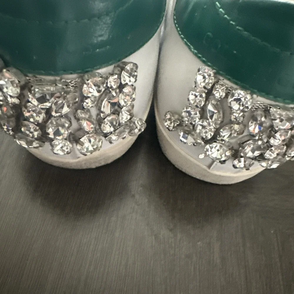 Golden Goose Super Star Rhinestones Embolished  Sneakers Size 40